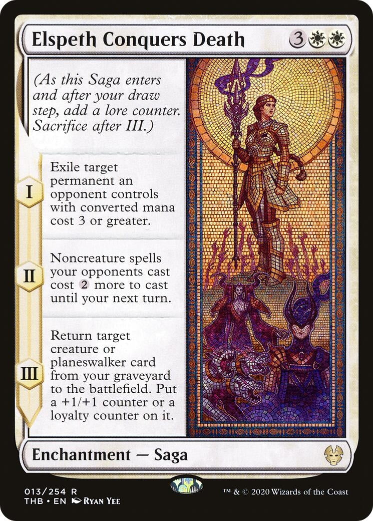 Image for Elspeth Conquers Death (13) (Theros Beyond Death) - Magic: The Gathering