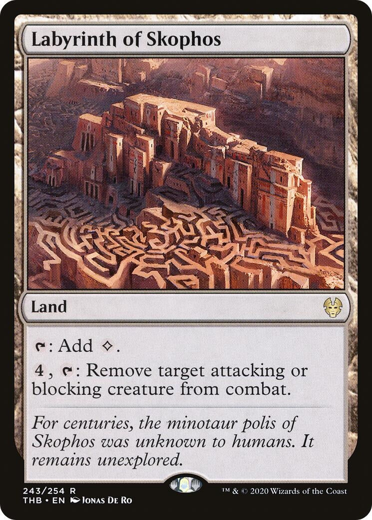 Image for Labyrinth of Skophos (243) (Theros Beyond Death) - Magic: The Gathering