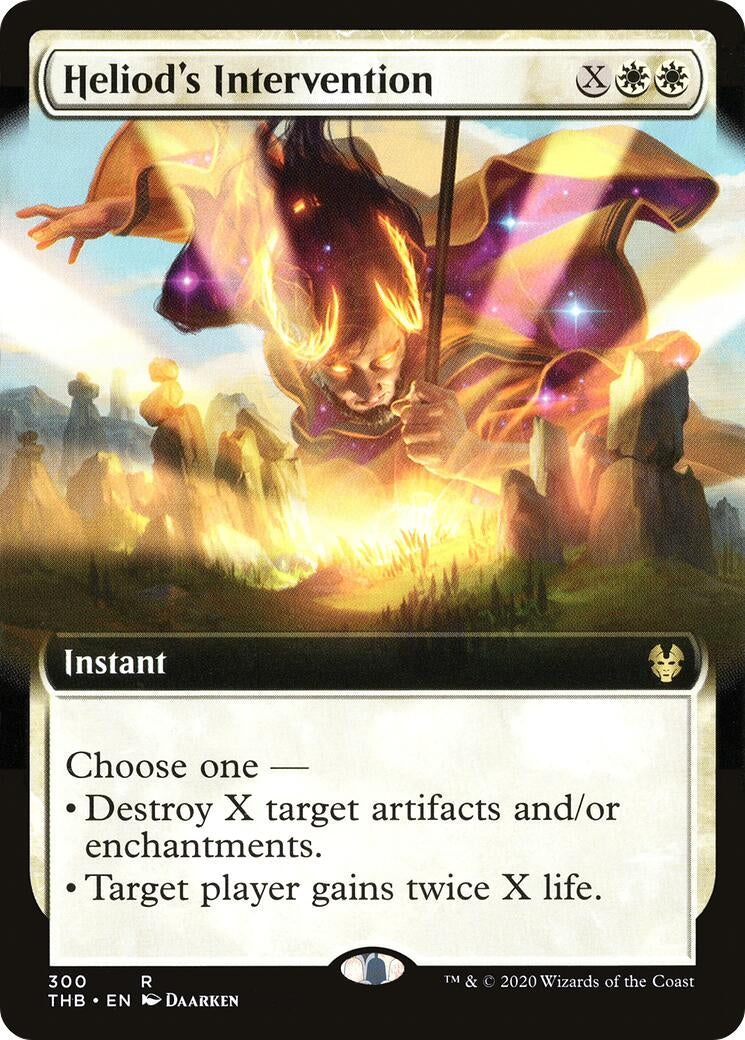 Image for Heliod's Intervention (Extended Art) (300) (Theros Beyond Death) - Magic: The Gathering
