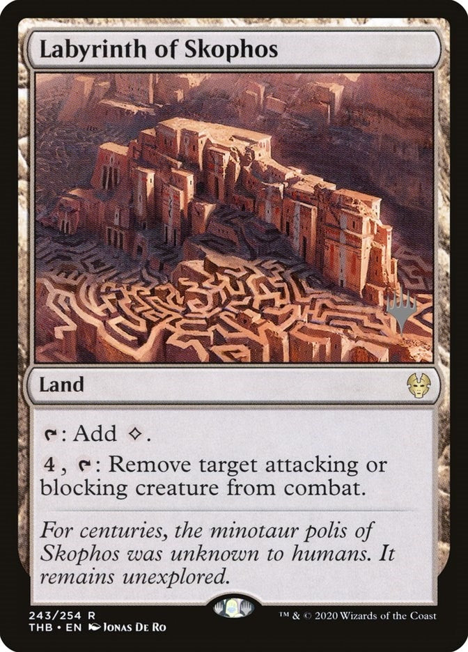 Image for Labyrinth of Skophos (243) (Promo Pack: Theros Beyond Death) - Magic: The Gathering