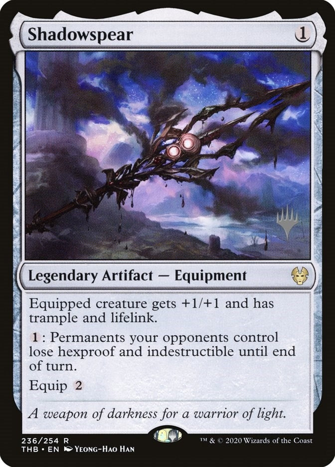 Image for Shadowspear (236) (Promo Pack: Theros Beyond Death) - Magic: The Gathering