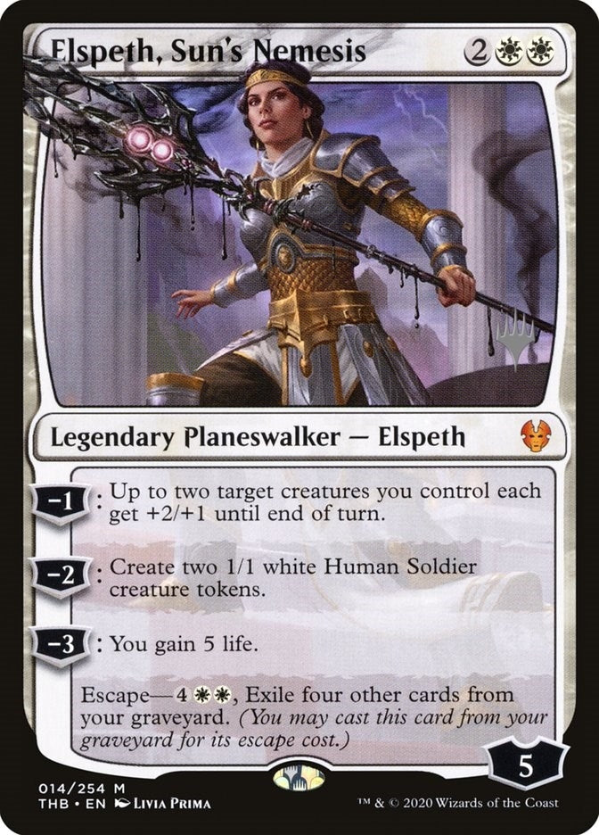 Image for Elspeth, Sun's Nemesis (14) (Promo Pack: Theros Beyond Death) - Magic: The Gathering