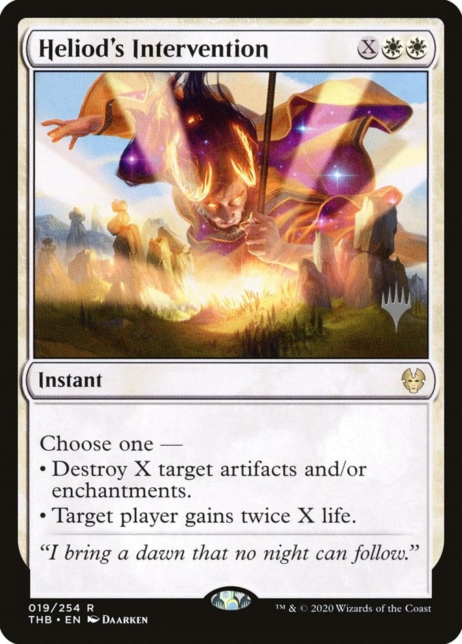 Image for Heliod's Intervention (19) (Promo Pack: Theros Beyond Death) - Magic: The Gathering
