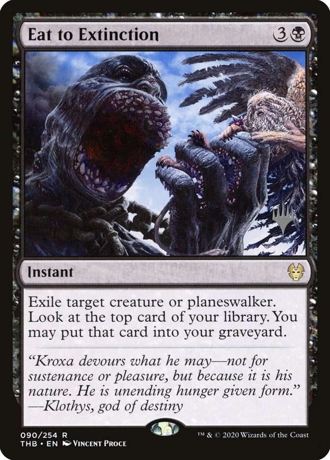 Image for Eat to Extinction (90) (Promo Pack: Theros Beyond Death) - Magic: The Gathering