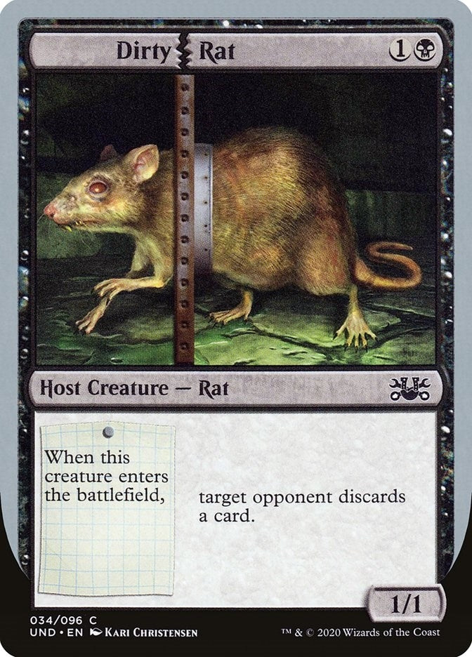 Image for Dirty Rat (34) (Unsanctioned) - Magic: The Gathering