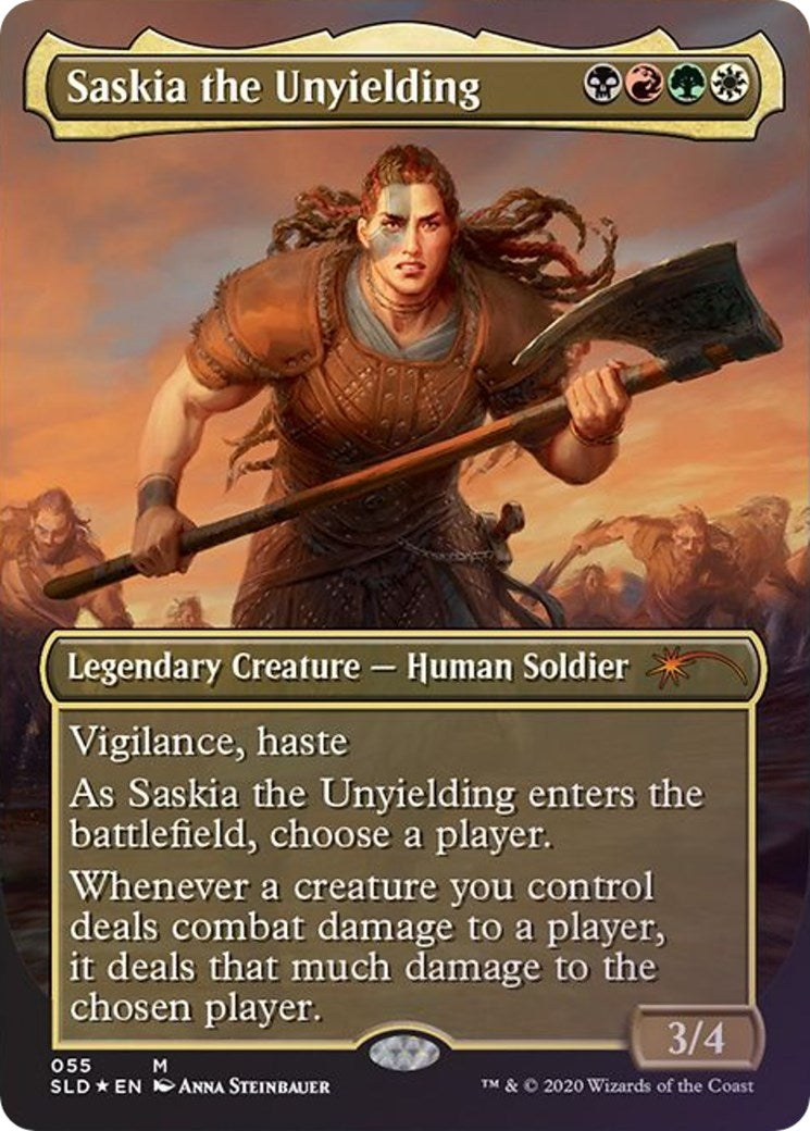 Image for Saskia the Unyielding (55) (Secret Lair Drop Series) - Magic: The Gathering