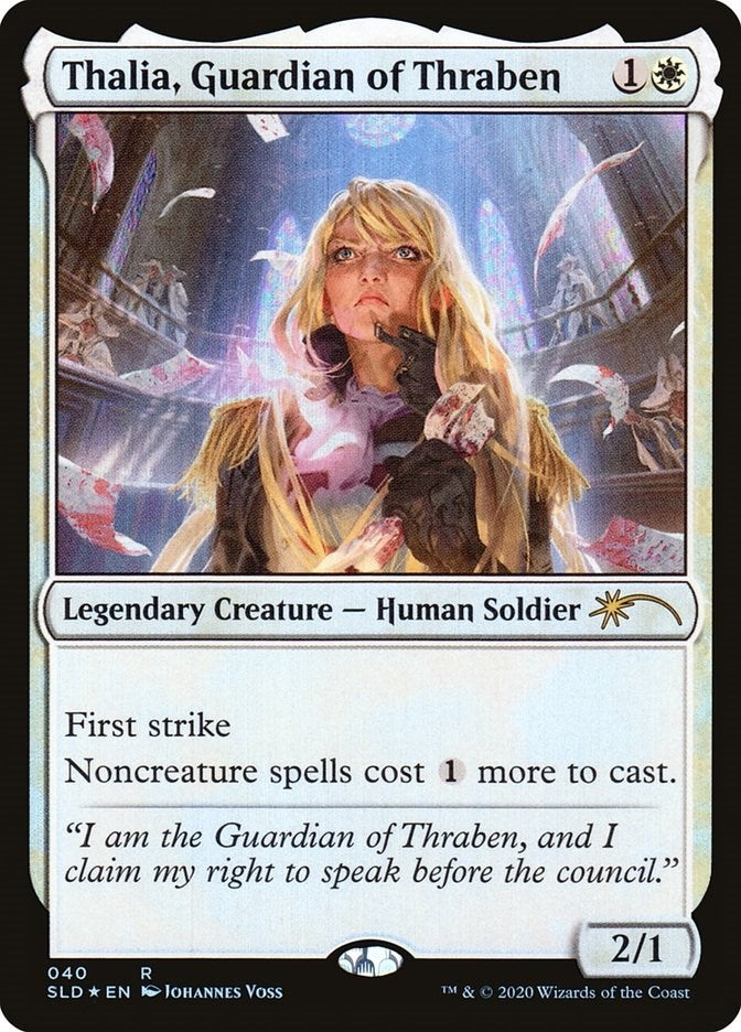 Image for Thalia, Guardian of Thraben (040) (40) (Secret Lair Drop Series) - Magic: The Gathering