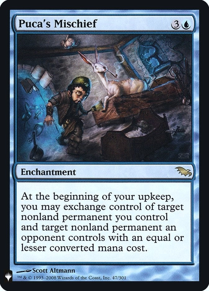 Image for Puca's Mischief (47) (The List Reprints) - Magic: The Gathering