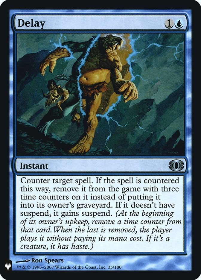 Image for Delay (35) (The List Reprints) - Magic: The Gathering