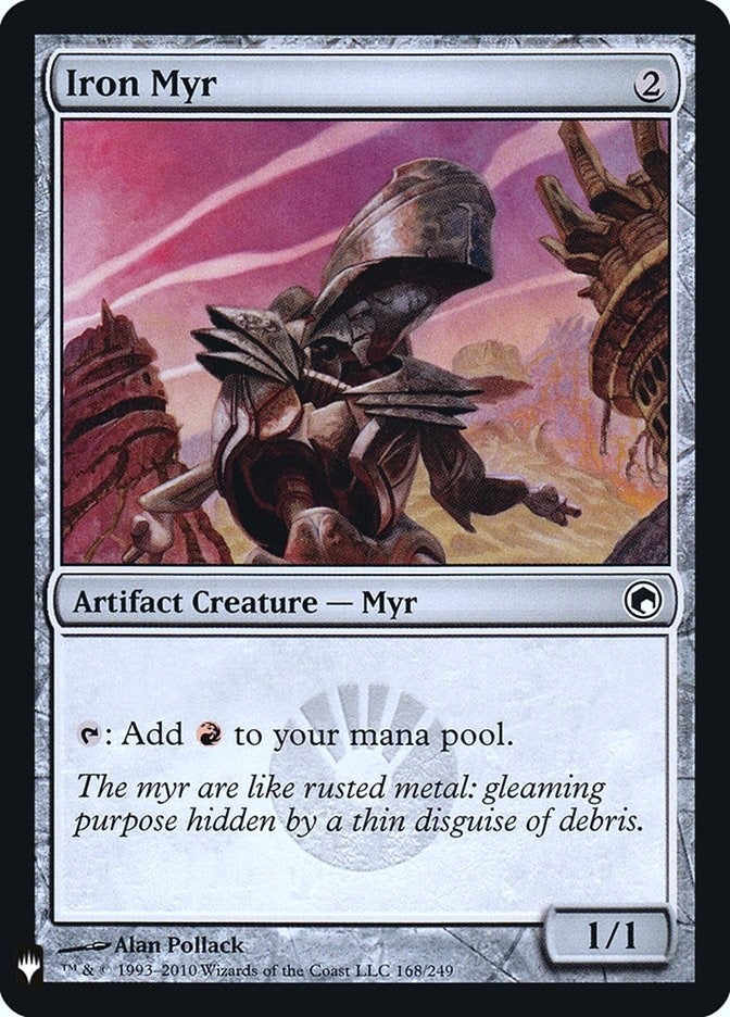 Image for Iron Myr (168) (The List Reprints) - Magic: The Gathering