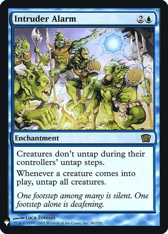 Image for Intruder Alarm (86) (The List Reprints) - Magic: The Gathering