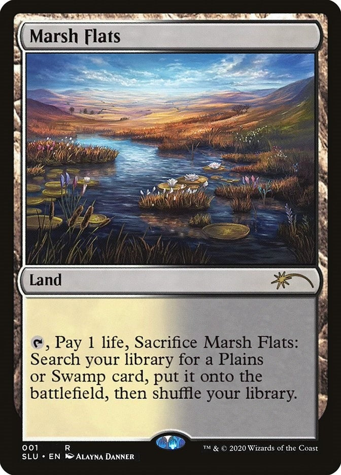 Image for Marsh Flats (1) (Secret Lair Series) - Magic: The Gathering