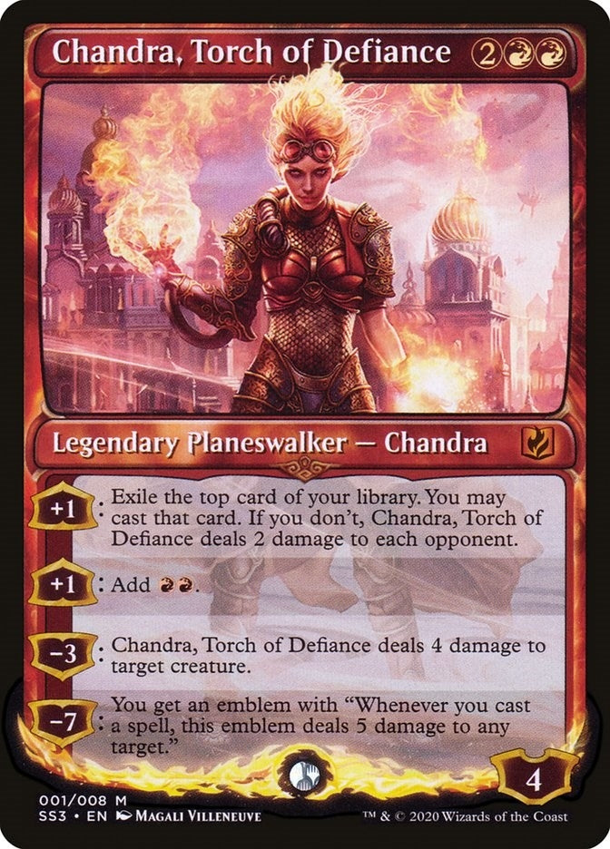 Image for Chandra, Torch of Defiance (1) (Signature Spellbook: Chandra) - Magic: The Gathering