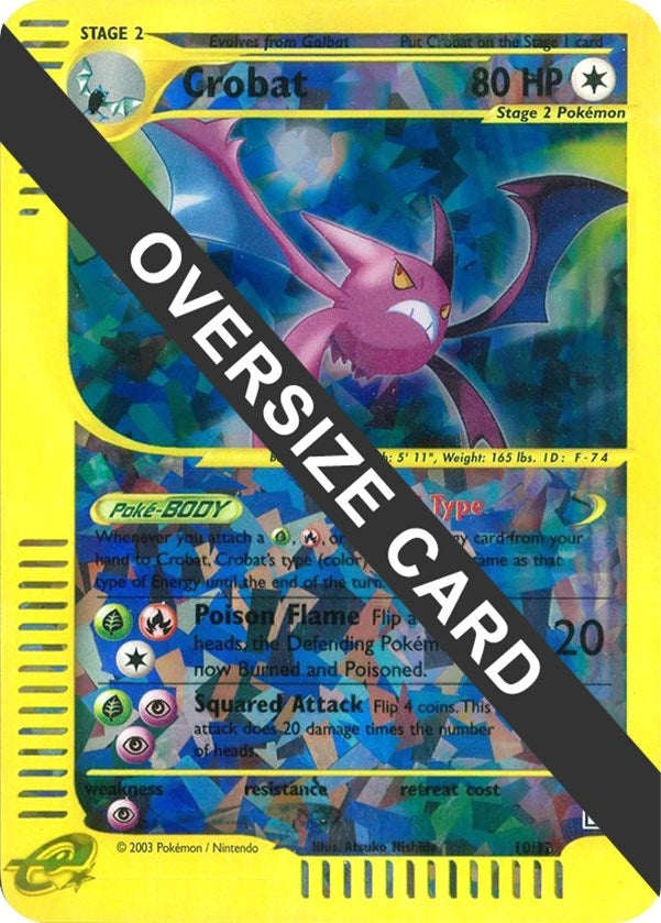 Image for Crobat - 10/12 (Box Topper) (010/012) (Jumbo Cards) - Pokemon