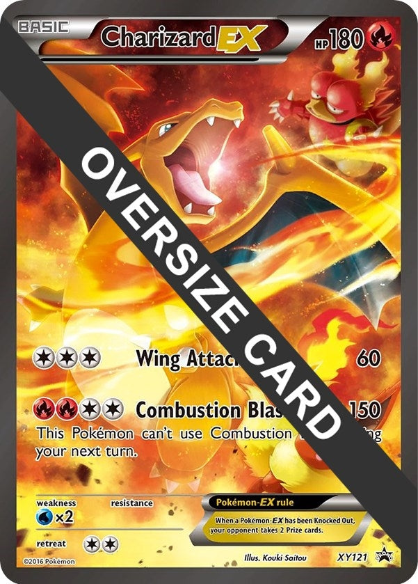 Image for Charizard EX - XY121 (XY Black Star Promos) (XY121) (Jumbo Cards) - Pokemon