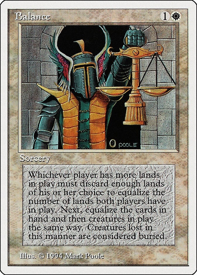 Image for Balance (3) (Summer Magic) - Magic: The Gathering