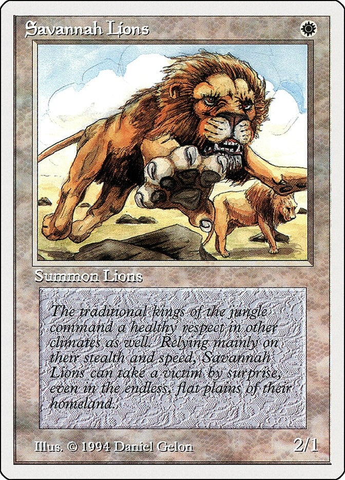 Image for Savannah Lions (39) (Summer Magic) - Magic: The Gathering