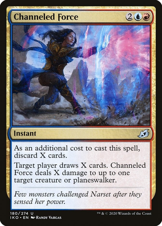 Image for Channeled Force (180) (Ikoria: Lair of Behemoths) - Magic: The Gathering