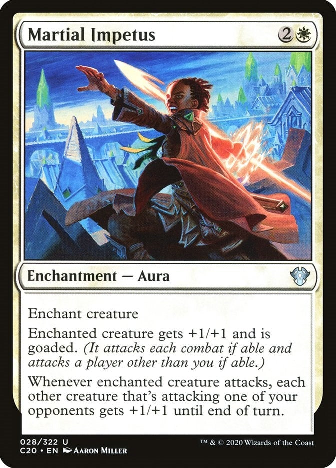 Image for Martial Impetus (28) (Commander 2020) - Magic: The Gathering