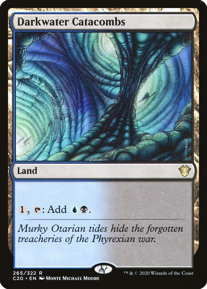 Image for Darkwater Catacombs (265) (Commander 2020) - Magic: The Gathering