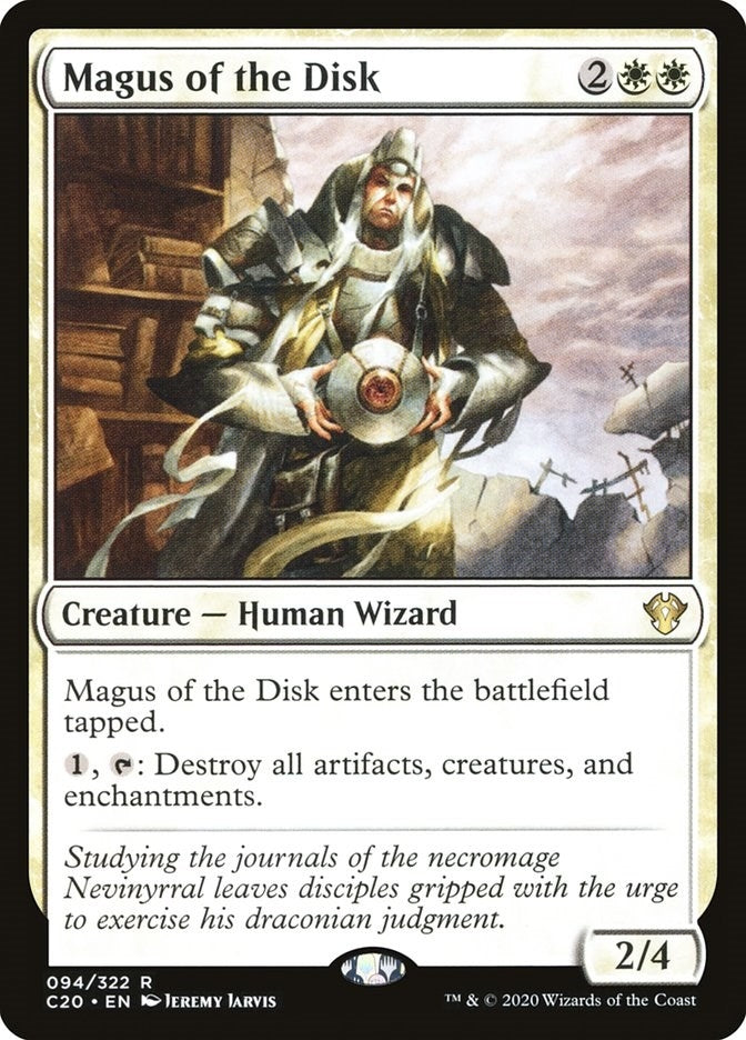 Image for Magus of the Disk (94) (Commander 2020) - Magic: The Gathering