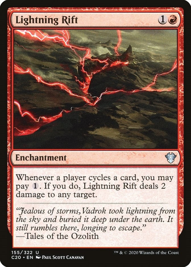 Image for Lightning Rift (155) (Commander 2020) - Magic: The Gathering