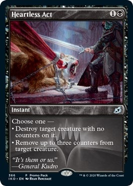 Image for Heartless Act (366) (Promo Pack: Ikoria) - Magic: The Gathering