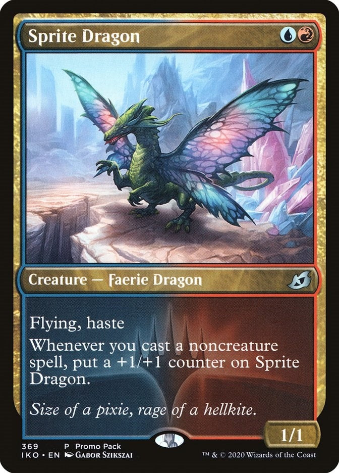 Image for Sprite Dragon (369) (Promo Pack: Ikoria) - Magic: The Gathering
