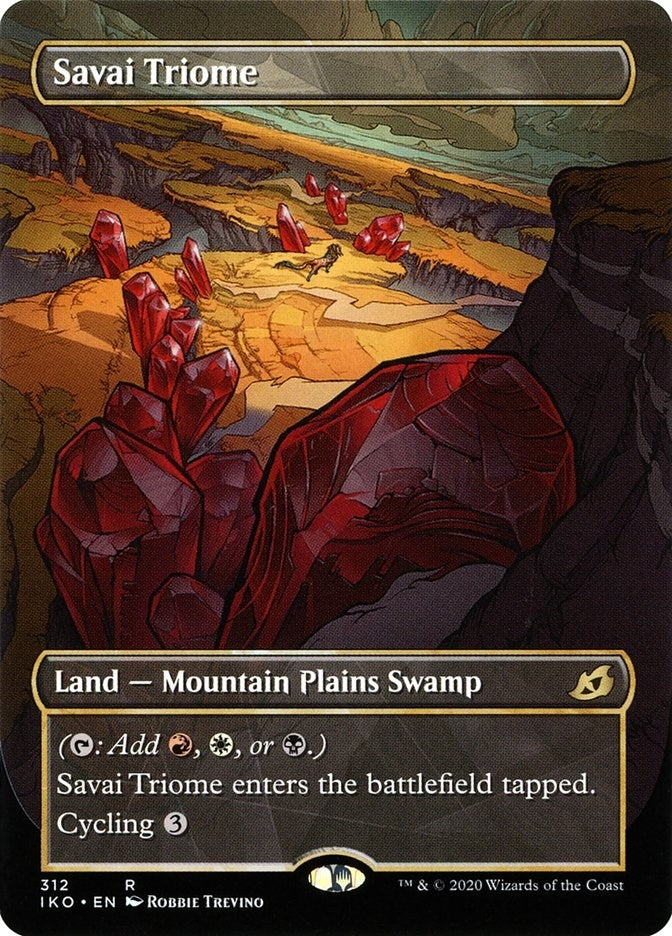 Image for Savai Triome (Showcase) (312) (Ikoria: Lair of Behemoths) - Magic: The Gathering