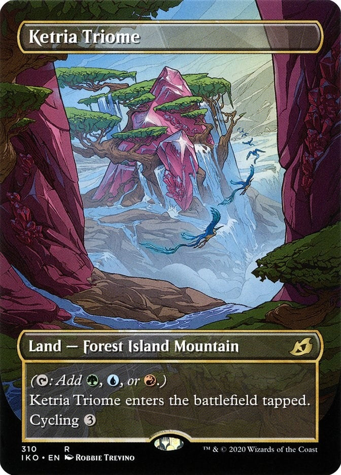 Image for Ketria Triome (Showcase) (310) (Ikoria: Lair of Behemoths) - Magic: The Gathering