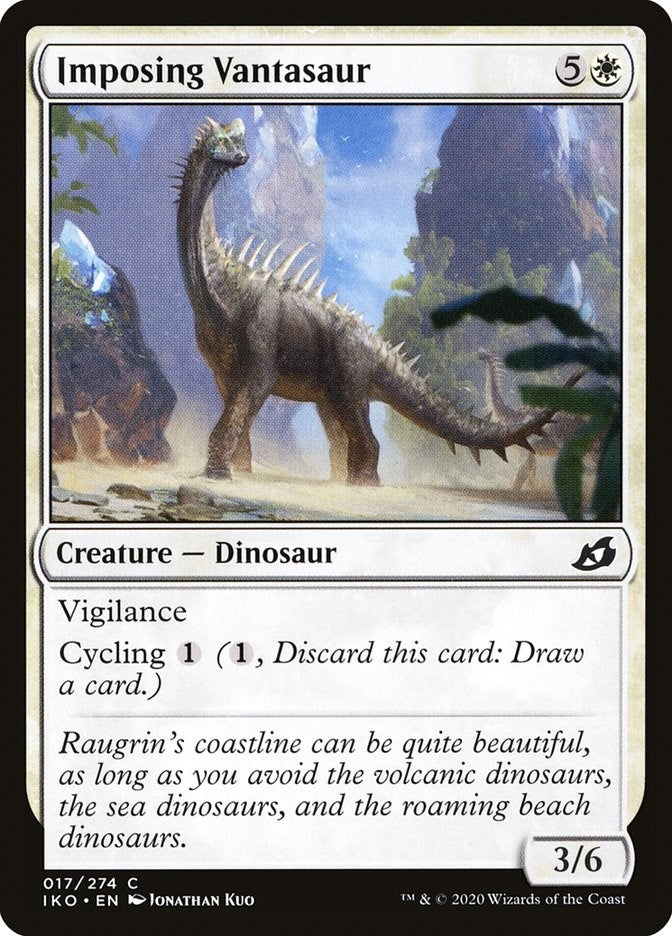 Image for Imposing Vantasaur (17) (Ikoria: Lair of Behemoths) - Magic: The Gathering