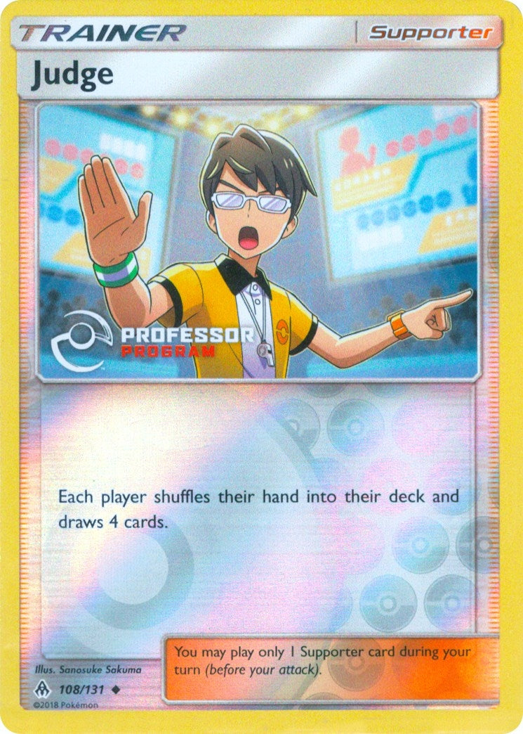 Image for Judge (2019) (108/131) (Professor Program Promos) - Pokemon