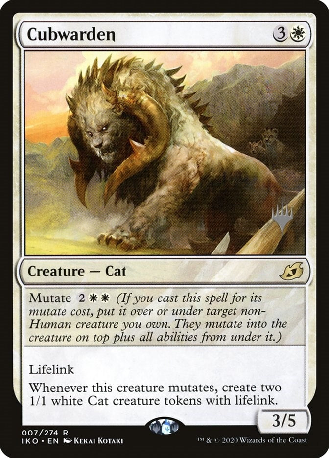 Image for Cubwarden (7) (Promo Pack: Ikoria) - Magic: The Gathering