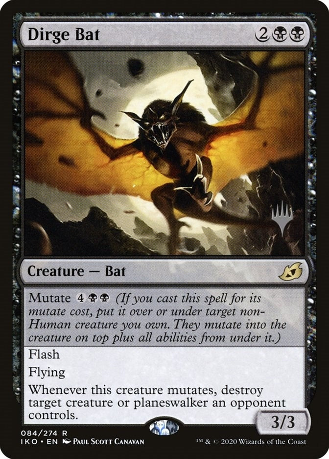 Image for Dirge Bat (84) (Promo Pack: Ikoria) - Magic: The Gathering