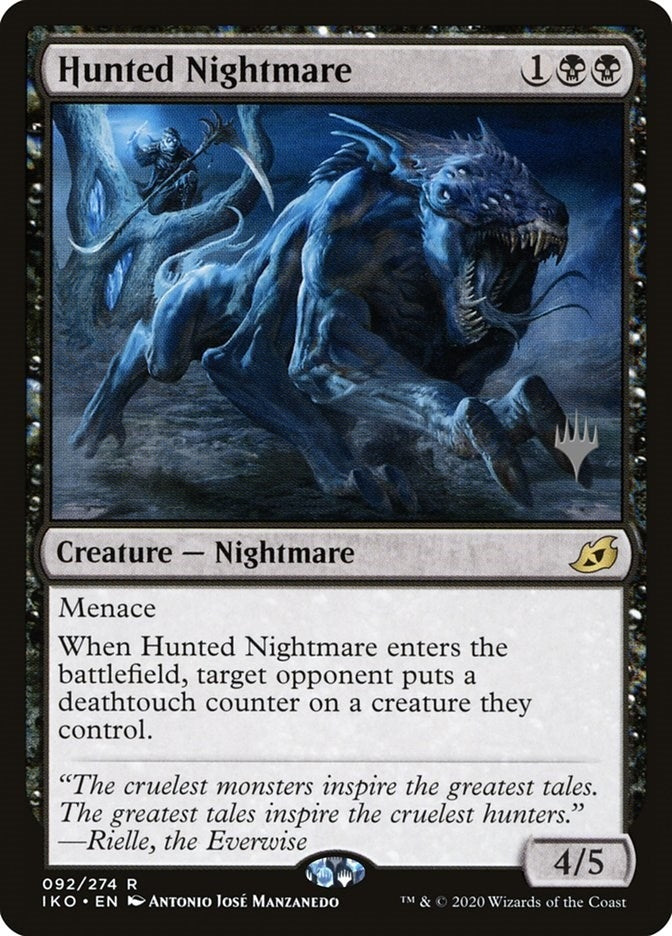Image for Hunted Nightmare (92) (Promo Pack: Ikoria) - Magic: The Gathering