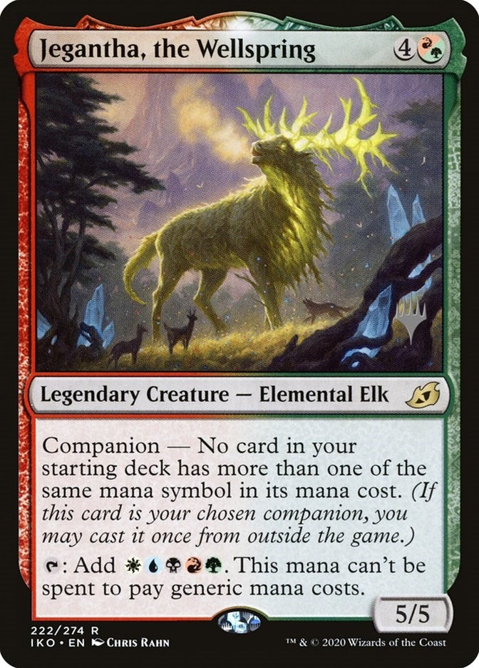 Image for Jegantha, the Wellspring (222) (Promo Pack: Ikoria) - Magic: The Gathering