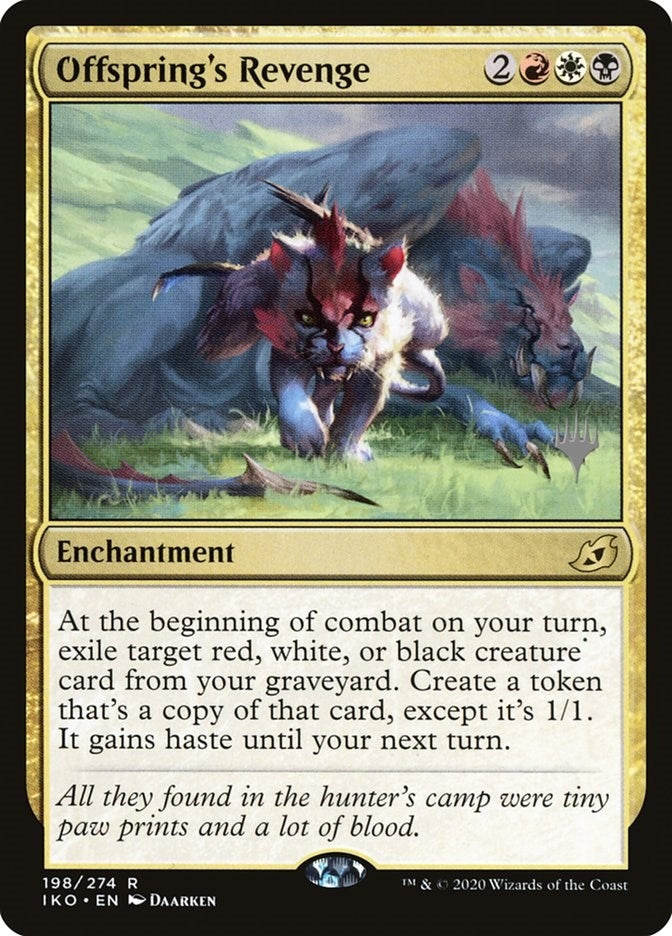 Image for Offspring's Revenge (198) (Promo Pack: Ikoria) - Magic: The Gathering