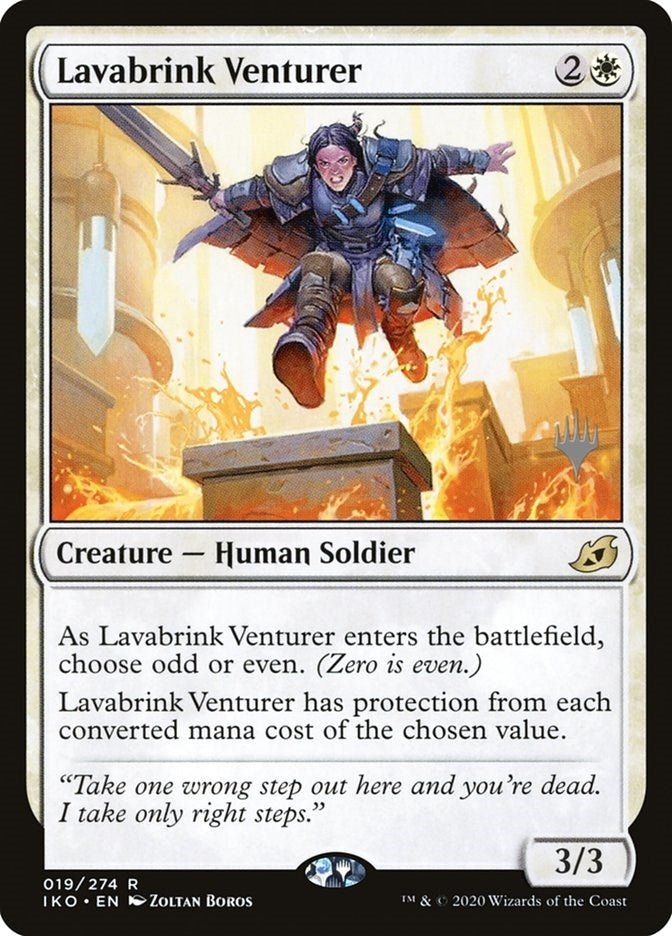 Image for Lavabrink Venturer (19) (Promo Pack: Ikoria) - Magic: The Gathering