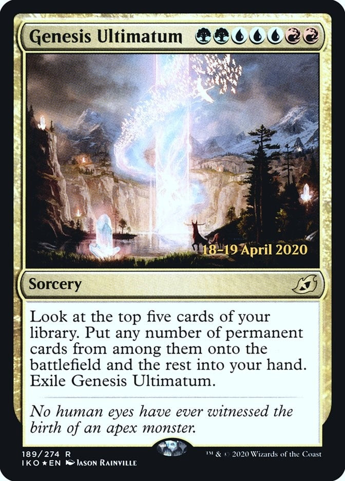 Image for Genesis Ultimatum (189) (Prerelease Cards) - Magic: The Gathering