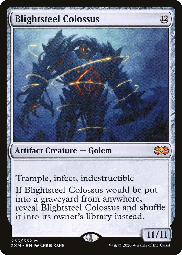 Image for Blightsteel Colossus (235) (Double Masters) - Magic: The Gathering