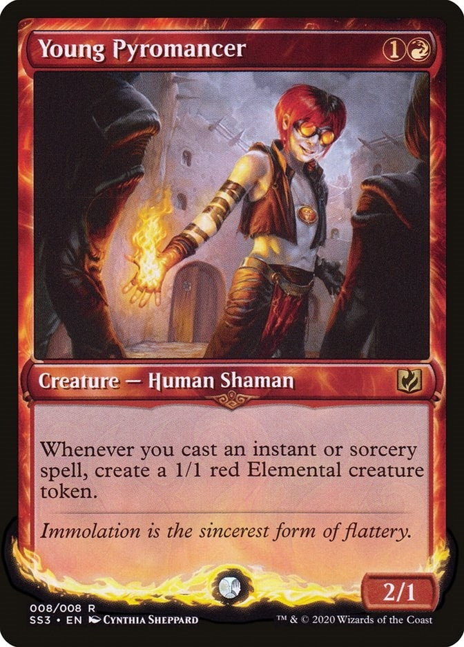 Image for Young Pyromancer (8) (Signature Spellbook: Chandra) - Magic: The Gathering