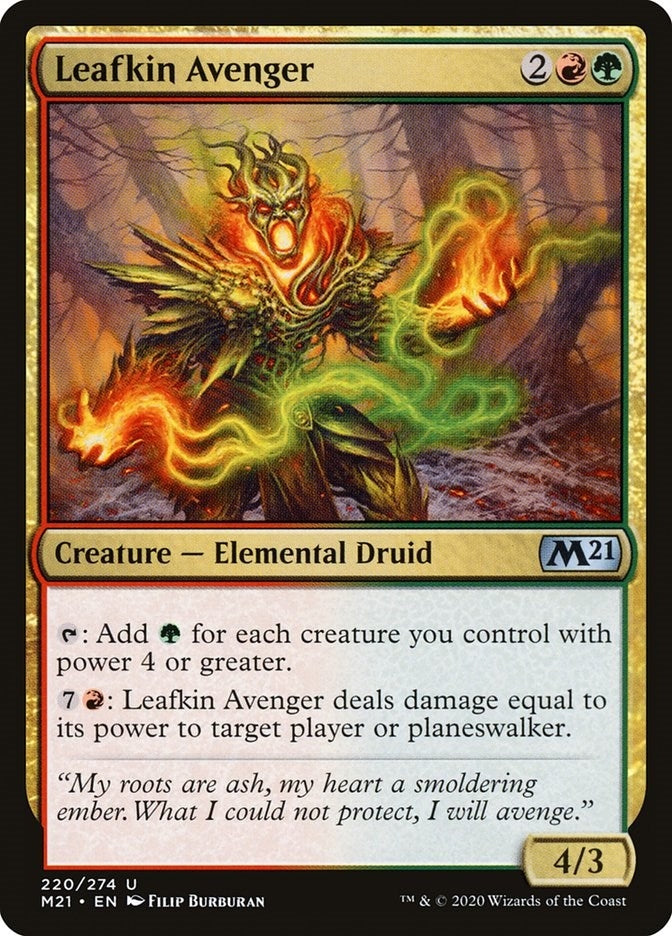 Image for Leafkin Avenger (220) (Core Set 2021) - Magic: The Gathering