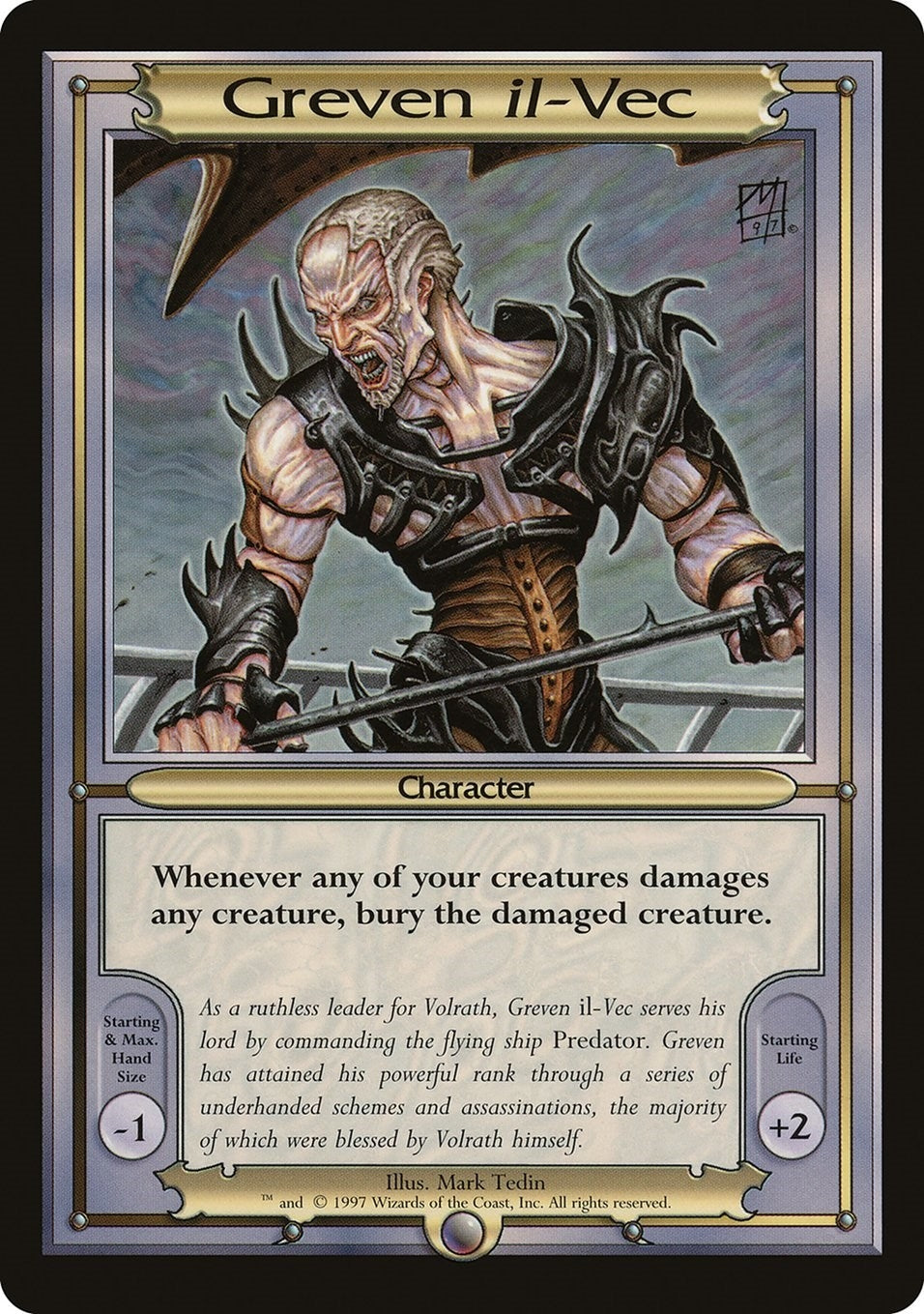 Image for Greven il-Vec (Oversize) (Vanguard) - Magic: The Gathering