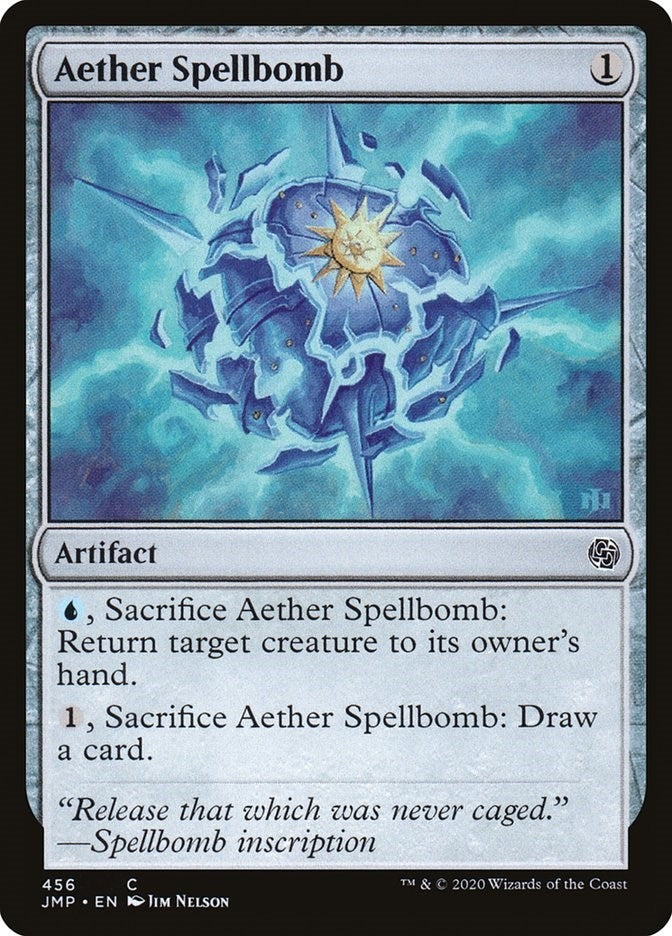 Image for Aether Spellbomb (456) (Jumpstart) - Magic: The Gathering
