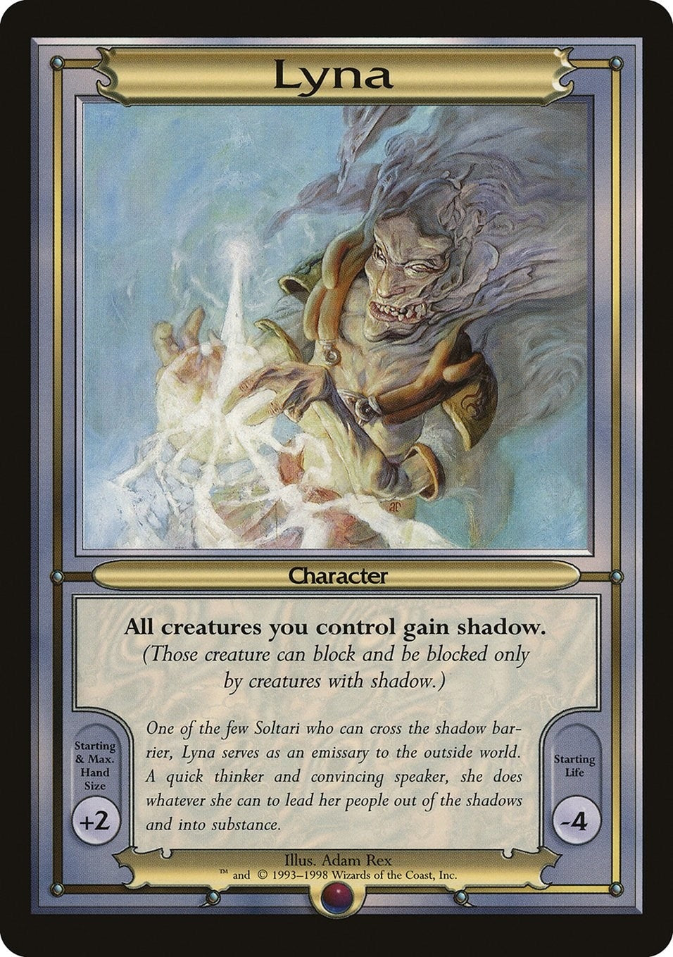 Image for Lyna (Oversize) (Vanguard) - Magic: The Gathering