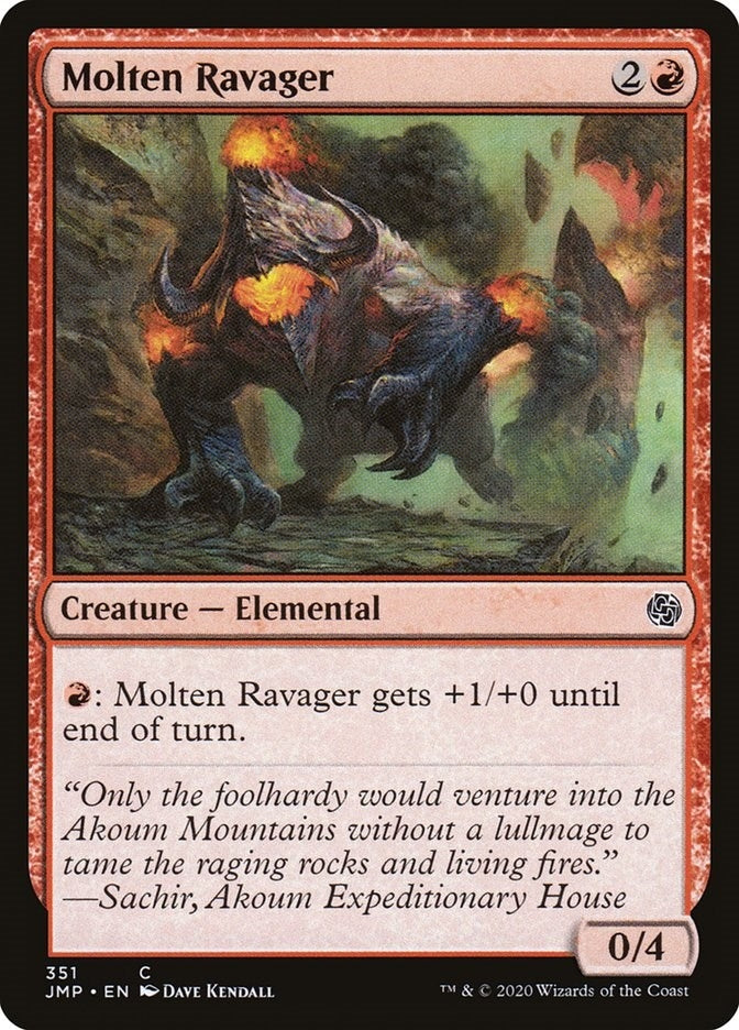 Image for Molten Ravager (351) (Jumpstart) - Magic: The Gathering