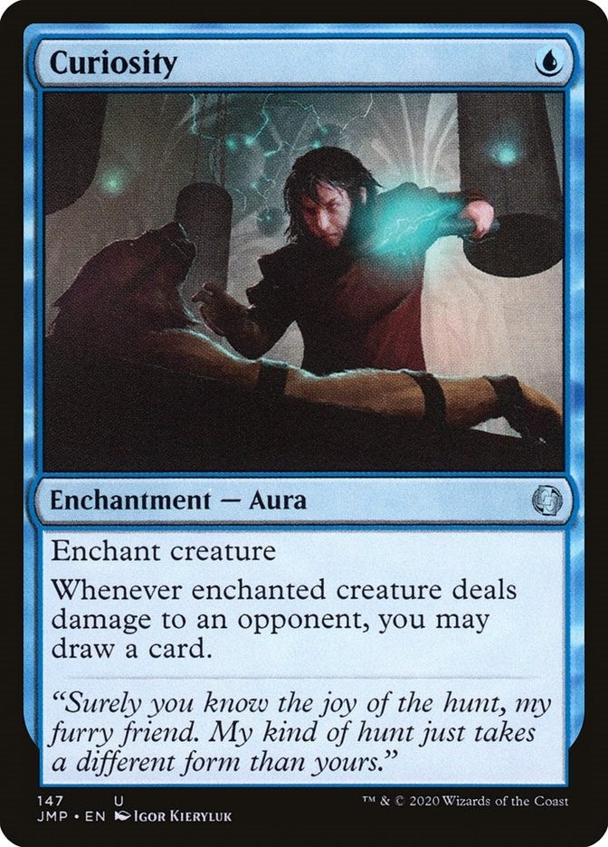 Image for Curiosity (147) (Jumpstart) - Magic: The Gathering