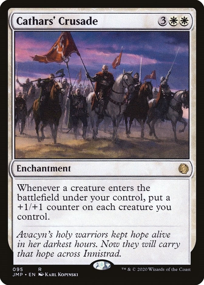 Image for Cathars' Crusade (95) (Jumpstart) - Magic: The Gathering