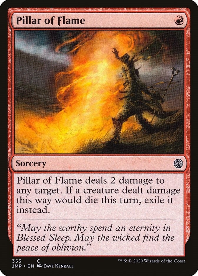 Image for Pillar of Flame (355) (Jumpstart) - Magic: The Gathering