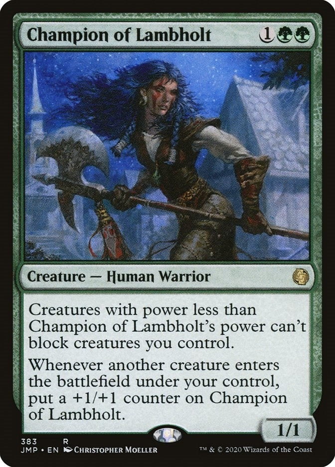 Image for Champion of Lambholt (383) (Jumpstart) - Magic: The Gathering